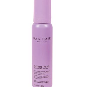 NAK HAIR – Blonde Plus 10v Toning Foam
